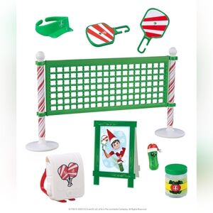 New The Elf on the Shelf Polar Props Pickleball Play Pack Set - Elf Props and Ac